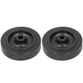 thumbnail image 2 of 2Pcs Rubber Wheel 5kw-6.5kw Gasoline Engine Generator Mute Wheels Replacement Parts, 2 of 9