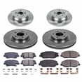 thumbnail image 3 of Power Stop Front and Rear Stock Replacement Brake Pad and Rotor Kit KOE5922, 3 of 6