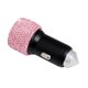 thumbnail image 1 of Cargador De Martillo De Seguridad Para Teléfono Móvil Con Tachuelas De Diamantes, Cargador De Coche De Aleación De Aluminio Para Teléfono De Coche De Carga Rápida Usb Dual Serendint VI008647-03, 1 of 7