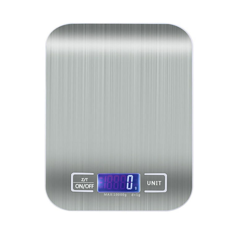 Digital Kitchen Scale 22lb/0.04 ounce 10KG/1G Slim Electronic Balance Food  Scale