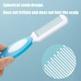 thumbnail image 2 of Baby Hair Brush, Cradle Cap Brush, Baby Hair Comb, Baby Hair Brush and Comb Set for Newborns & Toddlers, Baby Brush Soft Bristles, Ideal for Cradle Cap, Perfect Baby Registry Gift (Pink), 2 of 5