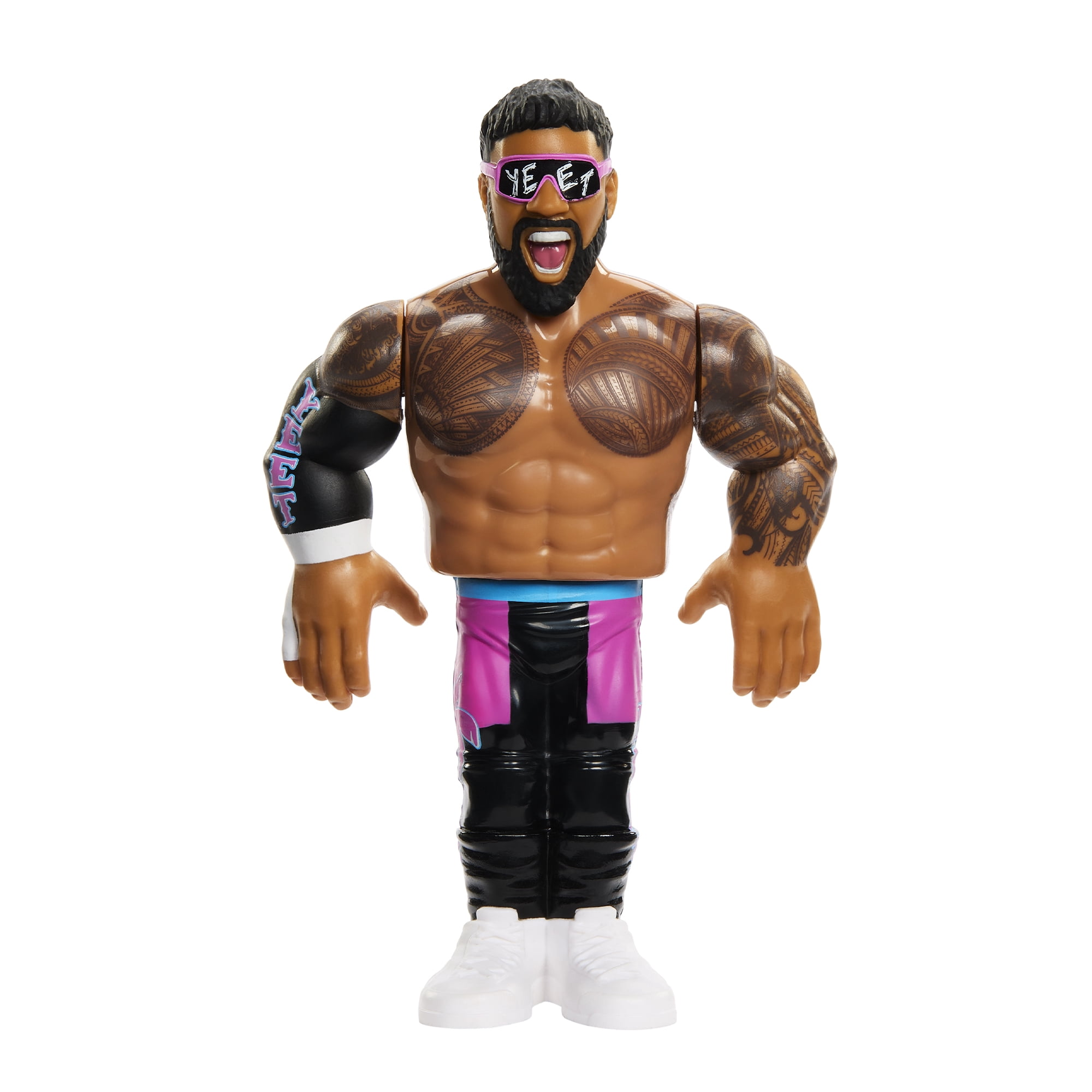 Jey Uso - WWE 2026 Retros (Wave 2) Ringside Exclusive Mattel WWE Toy Wrestling Action Figure
