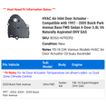 thumbnail image 2 of HVAC Air Inlet Door Actuator - Compatible with 1997 - 2005 Buick Park Avenue Base FWD Sedan 4-Door 3.8L V6 Naturally Aspirated OHV GAS 1998 1999 2000 2001 2002 2003 2004, 2 of 2