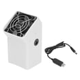 thumbnail image 1 of Microscope Exhaust Fan Mini Microscope Smoke Removal Fan for Phone Motherboard Repair Welding DC12V, 1 of 14