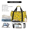 thumbnail image 5 of Fuzoiu Ducky Cartoon Animal Yellow Print Travel Duffle Bag,Carry On Tote Bags,Duffel Bag,Sport Gym Bag, Hospital Bag for Labor and Delivery, Overnight Bag,Luggage Bag, 5 of 7