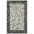 thumbnail image 1 of BNM Modern Abstract Web Design Indoor Area Rug, 5' x 8', Grey, 1 of 6