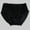 Black, variant on FAHXNVB Silk Panties for Women Comfy High Waist Lace Underwear for Women Soft Seamless Ladies Stretch Full Coverage Briefs