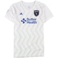 thumbnail image 1 of Adidas Womens San Jose Quakes Jersey, White, Medium, 1 of 3