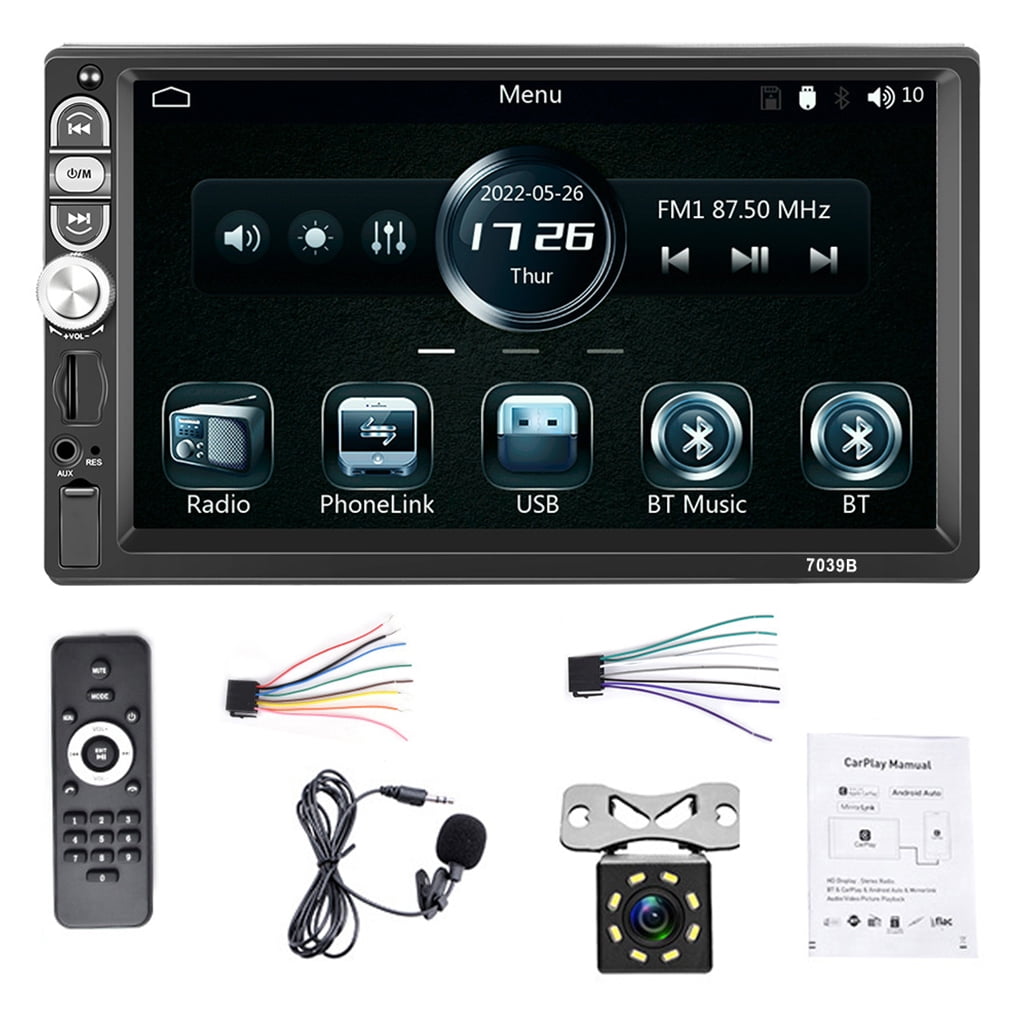 Linyer Auto MP5 Player Portable Detachable 4.0 7inch USB Interface