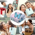 thumbnail image 5 of Wearable Blanket,Colorful Butterfly Pastel Pattern Hooded Wearable Flannel Blanket for Adults & Teens,Winter Poncho Shawl Wrap Cape Cozy Anti-Pill,50"x60", 5 of 5