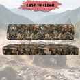 thumbnail image 4 of HUIACONG Hunting Forest UTV Seat Covers Waterproof Easy to Install 4 Wheeler Seat Cover Non-Slip Soft Suitable for Kawasaki Mule 3010, 4 of 7