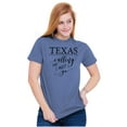 thumbnail image 3 of Texas is Calling and I Must Go Women's Graphic T Shirt Tees Brisco Brands M, 3 of 6