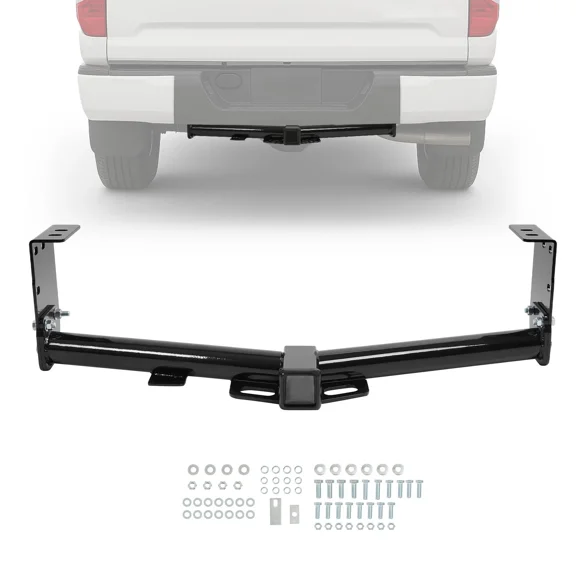 Kojem Towing Trailer Hitch Receiver 2" Class 3 Rear Bumper For 2007-2021 Toyota Tundra