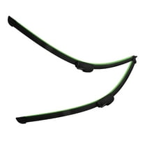 TEHAUX 1 Pair Black Windshield Wiper Blades Replacement for Cars, Smooth and Effective All-Weather Wiping Performance