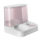 thumbnail image 4 of Comedero automático para mascotas, dispensador de agua y comida, 2 en 1, tazón de comida seca. Rosa, 4 of 9