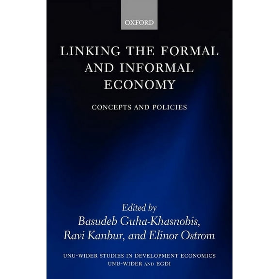 Wider Studies in Development Economics Linking the Formal and Informal Economy: Concepts and Policies, (Paperback)