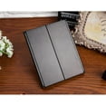 thumbnail image 3 of Unique Tri-Fold Cosmetic Makeup Mirror Travel Make Up Mirror - Black, 3 of 3