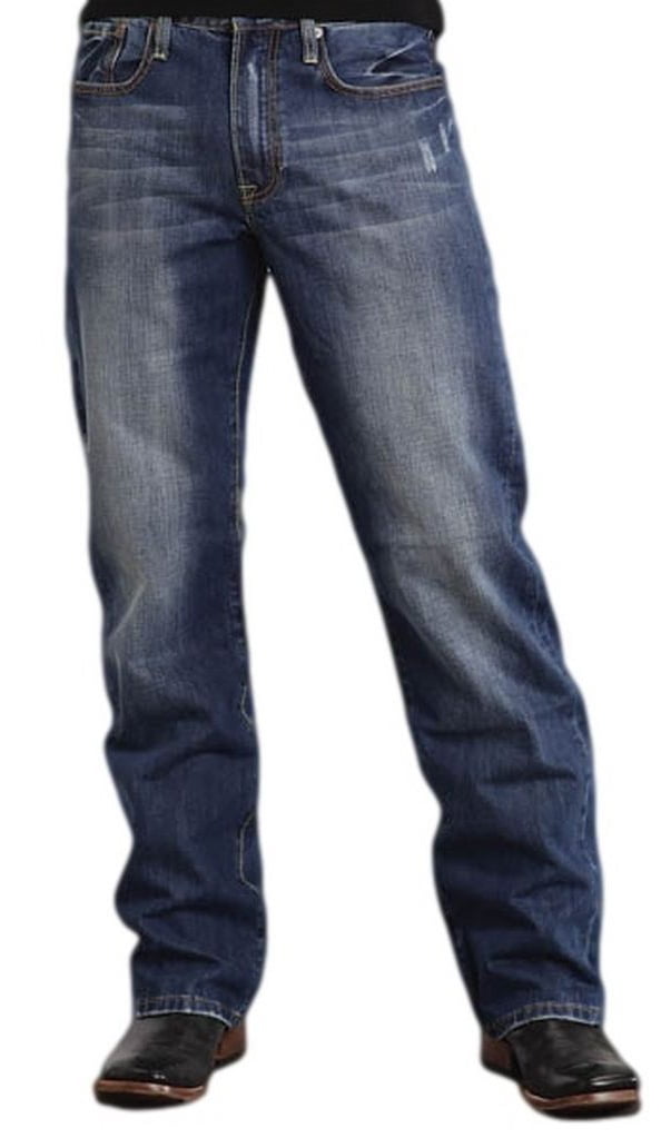 Stetson Western Denim Jeans Mens Royal 11-004-1312-4003 BU - Walmart.com