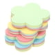 thumbnail image 1 of Uxcell 2.7" x 2.7" Notas adhesivas en forma de flor, bloques de notas autoadhesivas lindas, 100 hojas/pad, 4 colores, 3 pads, 1 of 5