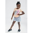 thumbnail image 2 of Bluey Chloe Coco T-Shirt and Chambray Shorts Outfit Set Toddler to Little Kid, 2 of 5