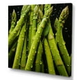 thumbnail image 2 of Designart "Linear Lime Asparagus" Vegetables Wall Decor, 2 of 7