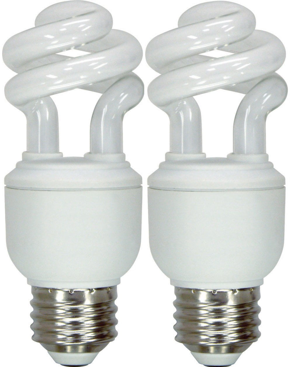 Energy Smart Compact Fluorescent Spiral Light Bulb, 10 Watt, Soft Whit