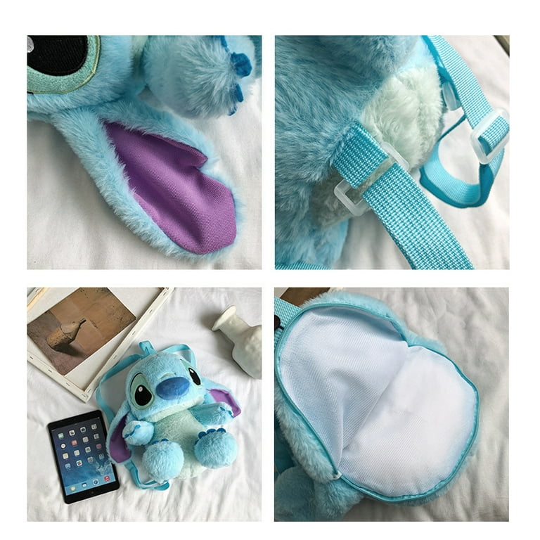 Disney Stitch Plush Pencil Case Blue Man