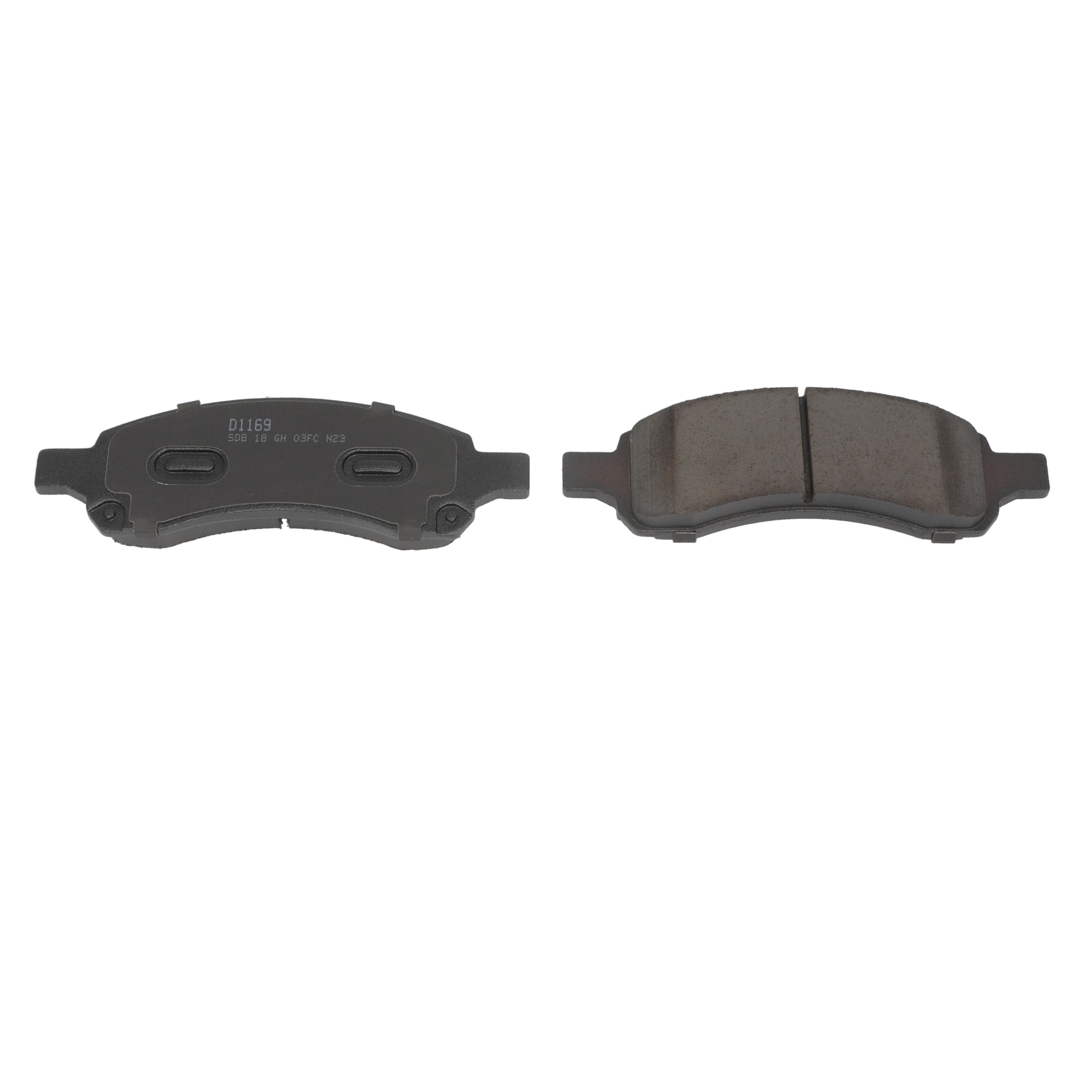 Winstop Brake Pad Set, Front WS.1169.1.C, Chevrolet Traverse 2017-2009