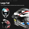 thumbnail image 2 of Bluetooth Modular Motorcycle Helmet - DOT Approved Full Face Flip Up, Dual Anti-Fog Visors & Removable Liner for Adults Men Women, 2 of 5