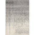 thumbnail image 2 of Unique Loom Del Mar Collection Contemporary Transitional Area Rug, 4' x 6', Gray/Ivory, 2 of 2