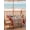 Brown, variant on Outdoor Tablecloth with Umbrella Hole and Zipper, Christmas Truck Rectangle Table Cloth 60x84 Inch Waterproof Tablecloth, Winter Pine Tree Xmas Snowflake Plaid on Linen Picnic Table Cover for Patio