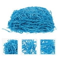 thumbnail image 2 of CNKOO Colorful Wedding Gift Box Shredded Paper Filler - Blue Tissue, 2 of 7