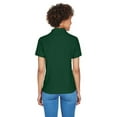 thumbnail image 2 of Devon & Jones Ladies' Pima Piqué Short-Sleeve Y-Collar Polo XS FOREST, 2 of 3