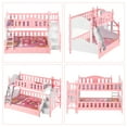 thumbnail image 2 of Doll House Decoration Mini Bunk Bed Plastic Multi Color for Doll Accessories 1Pcs, 2 of 4