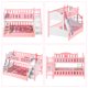 thumbnail image 2 of Mini litera de plástico para dormir, modelo de Mini muebles, casa de muñecas, muebles de cama, 2 of 7