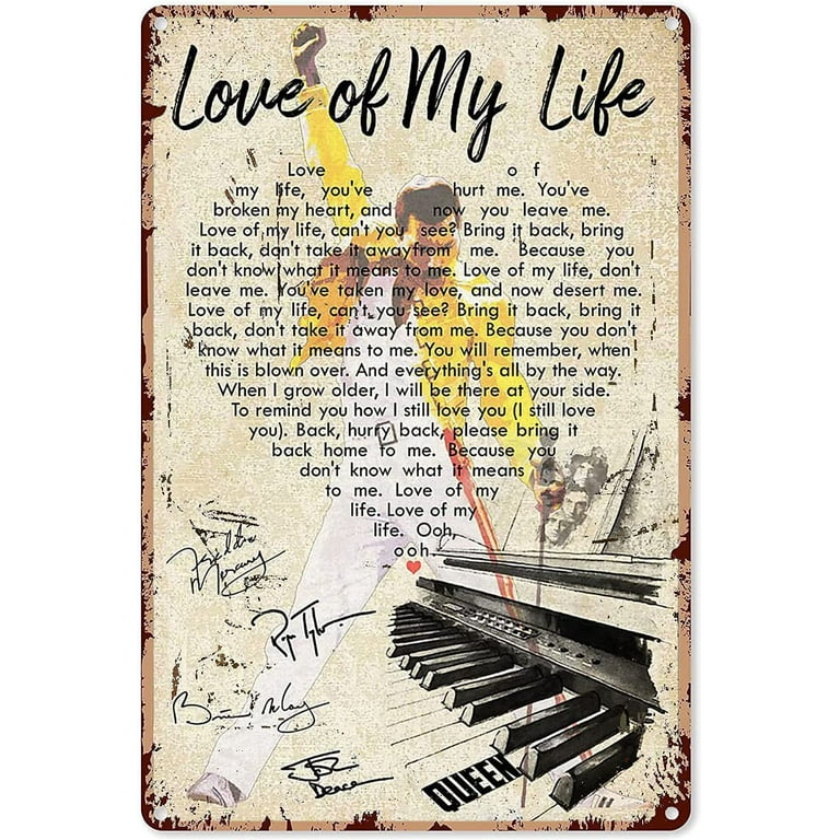 Inspired Music Print, Be My Little Rock& Roll Queen, Lyrics