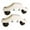 White, variant on Abbracc 2 Pieces Infrared Heater Stand with Wheels Movable Support Easily Install Length Black