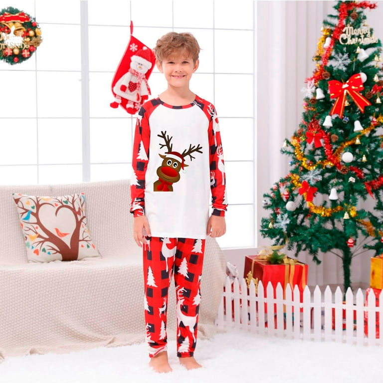 Clearance Sale Prime Juebong Holiday Matching Family Christmas