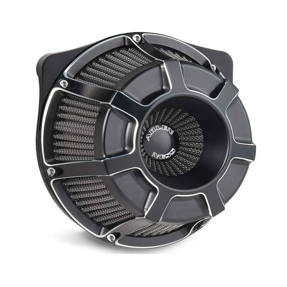Arlen Ness Beveled Inverted Series Black Air Cleaner (18-937)