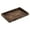 Brown, variant on TABHOUKIT Marble Tray Bathroom Vanity Tray Natural Luxury Decorative for Key Coffee Perfume Jewelry Makeup Dark Brown 12" x 8" x 1.2"