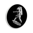 thumbnail image 2 of Stupell Industries Space Skateboard Skating Astronaut USA Flag Board,12 x 12,Design By Robert Farkas, 2 of 5
