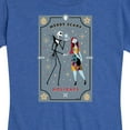 thumbnail image 3 of The Nightmare Before Christmas - Merry Scary Holidays - Women's Short Sleeve Graphic T-Shirt, 3 of 5
