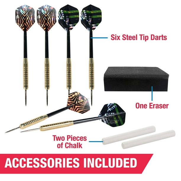 MD Sports Bristle Dartboard Cabinet Set, Bristle Dartboard Cabinet