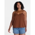 thumbnail image 2 of Time and Tru Women's Embroidered Cami, Sizes XS-XXXL, 2 of 6