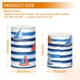 thumbnail image 6 of Yayeee Flameless Candles with Remote Flickering Battery Operated Multi Color Changing, Blue Sailboats, 6 of 7