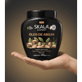 thumbnail image 2 of SKALA Expert Argan Oil Hair Treatment Cream - Deep Repair Mask & Conditioner - With Moroccan Argan Oil & Vitamin E to Restore Shine & Elasticity - Vegan Brazilian Hair Care - 1kg (35.2 oz), 2 of 3