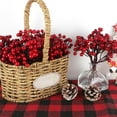 thumbnail image 6 of Darzheoy 10PCS Christmas Berry Cuttings, Artificial Berry Stems for Home Decor Living Room Ornaments and Holiday Table Centerpiece, 6 of 7