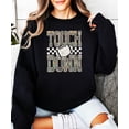 thumbnail image 3 of Camo Touchdown Sweatshirt for Men Women & Teens Trendy Football Game Day Crewneck Fan Gift Black Sweatshirt Adult XL, 3 of 7