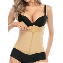 2 in 1 Zipper Postpartum Belly Wrap Girdle Pelvis Belt Waist Trainer Tummy Control Shapewear for Women