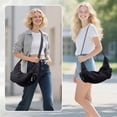 thumbnail image 5 of Duryarhall Women Crescent Shaped Single Shoulder Crossbody Bag Waterproof Design Casual Hobo Bag, 5 of 5